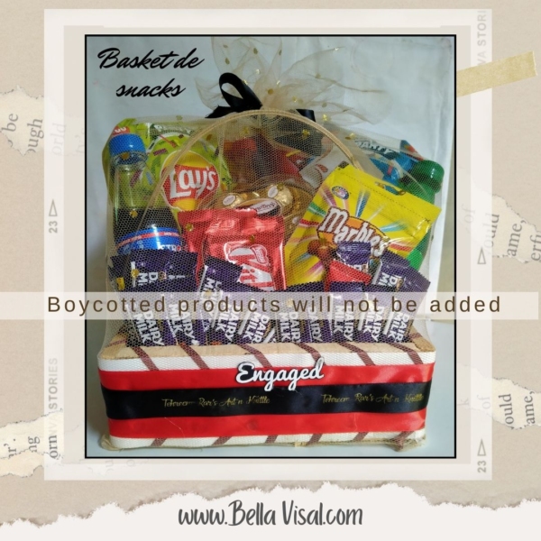 Baat Pakki Chocolate and Snacks Basket