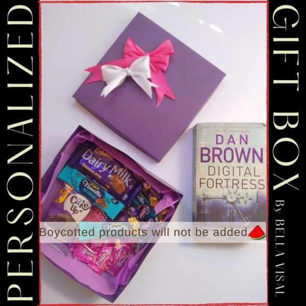 Purple Square Chocolate Gift Box