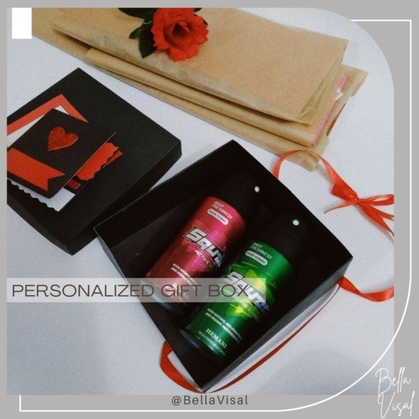 2x Body Spray Gift Box(Square shape) - Image 4