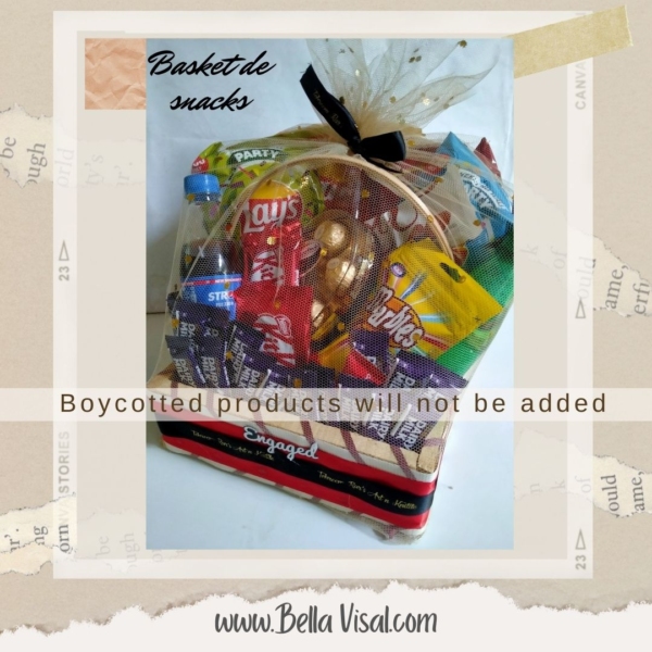 Baat Pakki Chocolate and Snacks Basket - Image 3