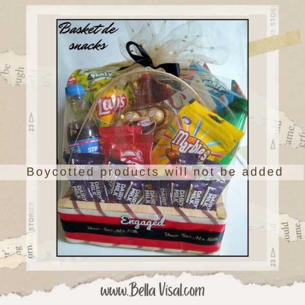 Baat Pakki Chocolate and Snacks Basket - Image 4