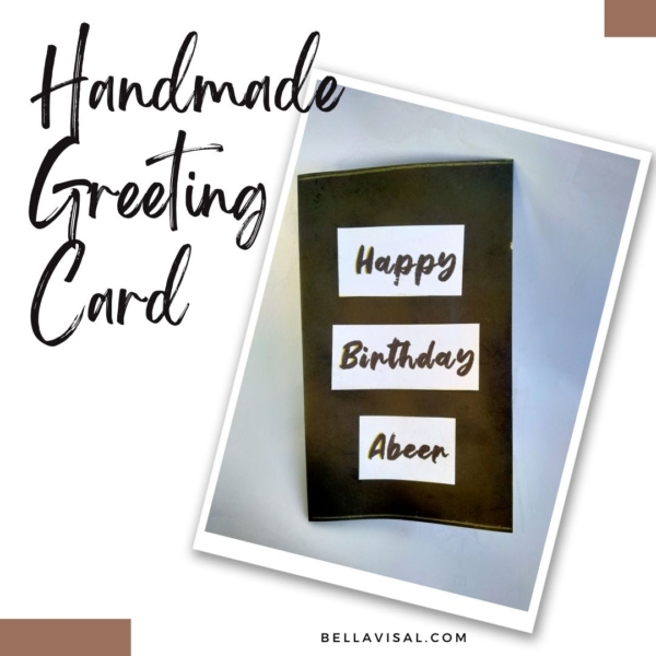 Simple Personalized Birthday Card(Design#07) - Image 2