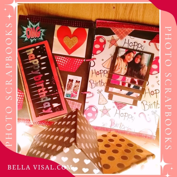 Best Friend Birthday Scrapbook(Design#01) - Image 3