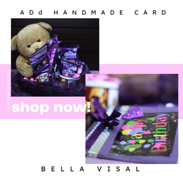 Teddy Purple Gift Basket - Image 6