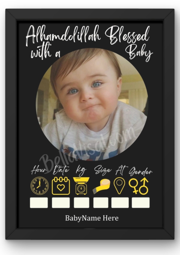 Frame Design#10 (Blessed with a baby) - Image 3