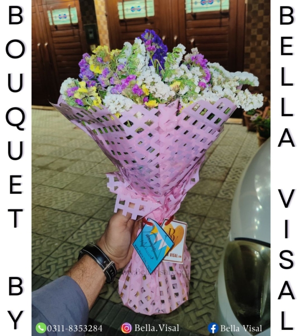 Aitekaf Surprise delivery (Bouquet and Cake) - Image 4