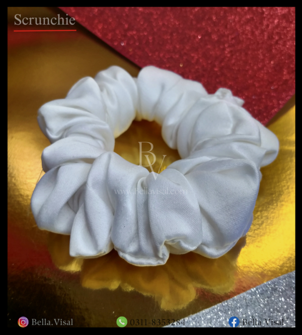 Scrunchie, hair care, hair tie, hair band, silk stuff, healthy hair, girly