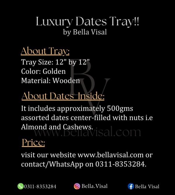 Luxury Date Tray - Image 3